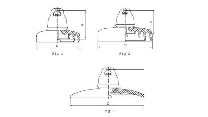 架空輸電線路用盤型懸式絕緣子